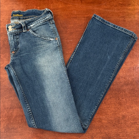 Hudson Iconic Vintage Flap Pocket Bootcut/Flare Jeans Sz 28 - Picture 5 of 7